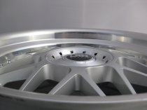 NEW 18 INCH LRN BLITZ ALLOY WHEELS IN SILVER WITH POLISHED STEPPED DISH, DEEPER 9" REAR OPTION 5x120