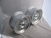 NEW 18 INCH LRN BLITZ ALLOY WHEELS IN SILVER WITH POLISHED STEPPED DISH, DEEPER 9" REAR OPTION 5x120