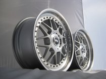 NEW 18" LRN BLITZ ALLOY WHEELS IN SILVER WITH POLISHED STEPPED DISH, DEEPER 9" REAR OPTION