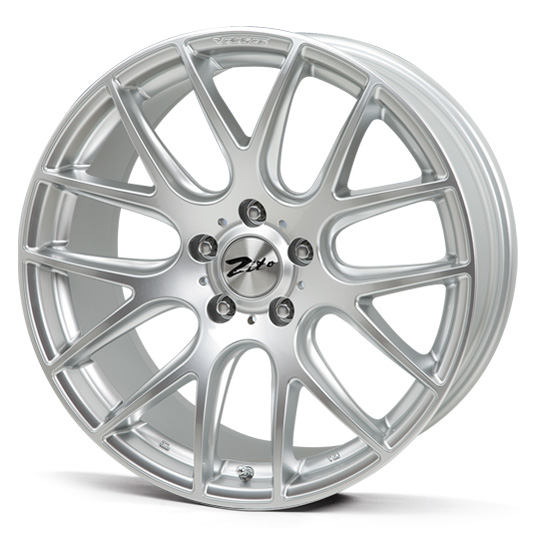 NEW 18" ZITO 935 CSL GTS ALLOY WHEELS IN HYPER SILVER 8.5" ALL ROUND ET20/35