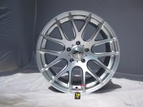 NEW 18" ZITO 935 CSL GTS ALLOY WHEELS IN HYPER SILVER 8.5" ALL ROUND ET20/35