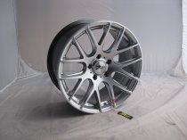 NEW 18" ZITO 935 CSL GTS ALLOY WHEELS IN HYPER SILVER 8.5" ALL ROUND ET20/35
