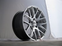 NEW 18" ZITO 935 CSL GTS ALLOY WHEELS IN HYPER SILVER 8.5" ALL ROUND ET20/35