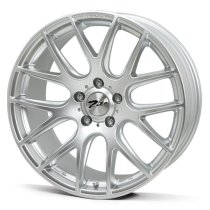 NEW 18″ ZITO 935 CSL GTS ALLOY WHEELS IN HYPER SILVER WITH DEEPER CONCAVE 9.5″ REAR