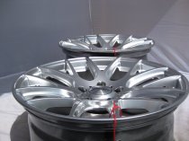 NEW 18" ZITO 935 CSL GTS ALLOY WHEELS IN HYPER SILVER WITH DEEPER CONCAVE 9.5" REAR