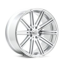 NEW 18 INCH AXE EX15 ALLOY WHEELS IN SILVER WITH POLISHED FACE, DEEP CONCAVE 9″ ALL ROUND 5x112