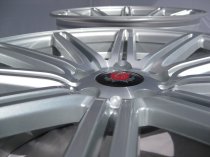 NEW 18 INCH AXE EX15 ALLOY WHEELS IN SILVER WITH POLISHED FACE, DEEP CONCAVE 9" ALL ROUND 5x112