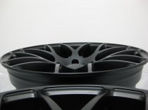 NEW 20 INCH ISPIRI ISR1 ALLOY WHEELS IN SATIN BLACK, DEEPER CONCAVE 10" ALL ROUND