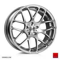 NEW 20" ISPIRI ISR1 ALLOY WHEELS IN DIAMOND SILVER, WIDER 10" REAR