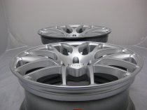 NEW 20" ISPIRI ISR1 ALLOY WHEELS IN DIAMOND SILVER, WIDER 10" REAR