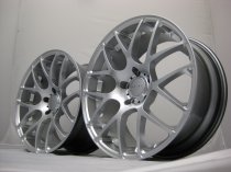 NEW 20" ISPIRI ISR1 ALLOY WHEELS IN DIAMOND SILVER, WIDER 10" REAR