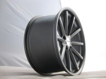 NEW 19 INCH OEMS 110 ALLOY WHEELS IN MATT GUNMETAL, DEEPER CONCAVE 9.5" ALL ROUND 5x112