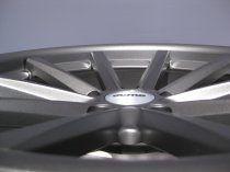 NEW 19 INCH OEMS 110 ALLOY WHEELS IN MATT GUNMETAL, DEEPER CONCAVE 9.5" ALL ROUND 5x112