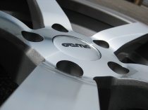 NEW 19 INCH OEMS 115 ALLOY WHEELS IN GUNMETAL WITH POLISHED FACE, DEEP CONCAVE 9.5" ALL ROUND 5x120