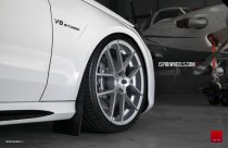 NEW 19 INCH ISPIRI ISR6 ALLOY WHEELS IN SATIN SILVER AND SATIN POLISHED FACE WITH DEEPER CONCAVE 9.5" REARS ALL ROUND 5x120