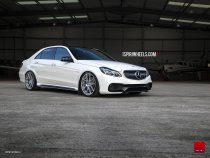 NEW 19 INCH ISPIRI ISR6 ALLOY WHEELS IN SATIN SILVER AND SATIN POLISHED FACE WITH DEEPER CONCAVE 9.5" REARS ALL ROUND 5x120