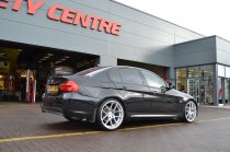 NEW 19 INCH ISPIRI ISR6 ALLOY WHEELS IN SATIN SILVER AND SATIN POLISHED FACE WITH DEEPER CONCAVE 9.5" REARS ALL ROUND 5x120