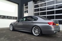 NEW 19 INCH ISPIRI ISR6 ALLOY WHEELS IN SATIN SILVER AND SATIN POLISHED FACE WITH DEEPER CONCAVE 9.5" REARS ALL ROUND 5x120