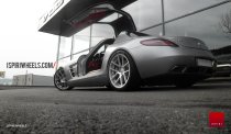 NEW 20 INCH ISPIRI ISR6 ALLOY WHEELS IN SATIN SILVER WITH POLISHED FACE AND DEEPER CONCAVE 10" REARS 5x120