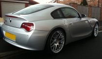 NEW 19" FOX RIVA DTM CSL ALLOY WHEEL IN SILVER WITH DEEPER CONCAVE 9" REAR