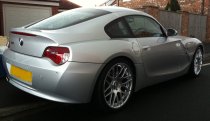 NEW 19 INCH FOX RIVA DTM CSL ALLOY WHEEL IN SILVER WITH DEEPER CONCAVE 9" REAR 5x120