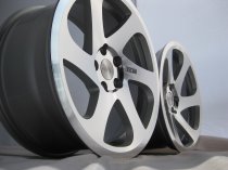 NEW 19" 3SDM 0.06 ALLOY WHEELS IN SILVER WITH POLISHED FACE DEEPER CONCAVE 10" REAR OPTION