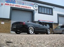 NEW 19 INCH 3SDM 0.06 ALLOY WHEELS IN SILVER WITH POLISHED FACE AND DEEPER CONCAVE 10" REAR OPTION 5x112