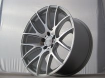 NEW 19" 3SDM 0.01 ALLOY WHEELS IN SILVER WITH POLISHED FACE AND DEEP CONCAVE 9.5" REARS