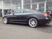 NEW 19 INCH 3SDM 0.01 ALLOY WHEELS IN SILVER WITH POLISHED FACE, DEEPER CONCAVE 9.5" REAR OPTION 5x120