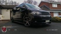 NEW 20 INCH AXE EX14 ALLOY WHEELS IN GLOSS BLACK WITH POLISHED FACE AND DEEPER CONCAVE 10.5" REAR OPTION