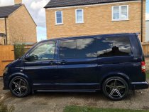 NEW 18 INCH AXE EX14 ALLOY WHEELS IN GLOSS BLACK WITH MACHINE POLISHED FACE