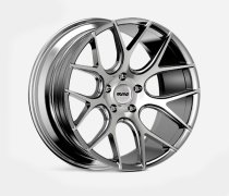 NEW 20 INCH OEMS FS6 ALLOY WHEELS IN SILVER WITH MACHINE POLISHED FACE 5x112