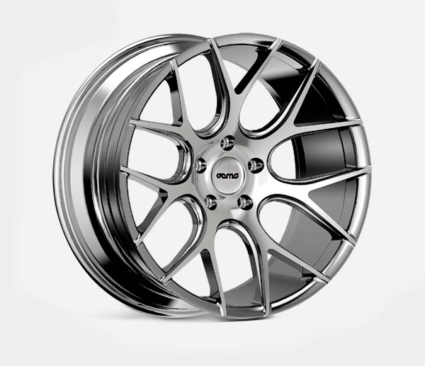 NEW 20 INCH OEMS FS6 ALLOY WHEELS IN SILVER WITH MACHINE POLISHED FACE 5x112