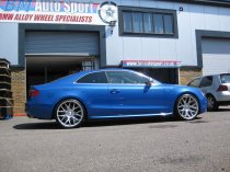 NEW 20 INCH OEMS FS6 ALLOY WHEELS IN SILVER WITH MACHINE POLISHED FACE 5x112