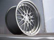 NEW 20" LM STYLE ALLOY WHEELS IN SILVER, VERY DEEP DISH WITH MASSIVE 10.5" REARS