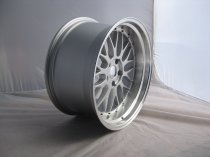 NEW 20 INCH LM STYLE ALLOY WHEELS IN SILVER WITH POLISHED DISH AND VERY DEEP 10.5" REARS 5x120