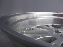 NEW 20 INCH LM STYLE ALLOY WHEELS IN SILVER WITH POLISHED DISH AND VERY DEEP 10.5" REARS 5x120