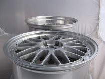 NEW 20" LM STYLE ALLOY WHEELS IN SILVER, VERY DEEP DISH WITH MASSIVE 10.5" REARS