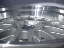 NEW 20 INCH LM STYLE ALLOY WHEELS IN SILVER WITH POLISHED DISH AND VERY DEEP 10.5" REARS 5x120