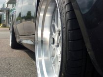 NEW 20 INCH LM STYLE ALLOY WHEELS IN SILVER WITH POLISHED DISH AND VERY DEEP 10.5" REARS 5x120