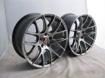 NEW 19 INCH AXE CS LITE ALLOY WHEELS IN HYPER BLACK, DEEPER CONCAVE 9.5" REAR OPTION