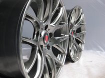 NEW 19 INCH AXE CS LITE ALLOY WHEELS IN HYPER BLACK, DEEPER CONCAVE 9.5" REAR OPTION