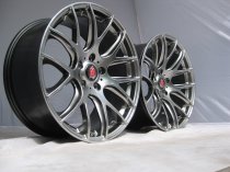 NEW 19 INCH AXE CS LITE ALLOY WHEELS IN HYPER BLACK, DEEPER CONCAVE 9.5" REAR OPTION