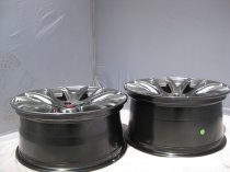 NEW 19 INCH AXE CS LITE ALLOY WHEELS IN HYPER BLACK, DEEPER CONCAVE 9.5" REAR OPTION
