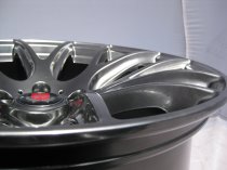 NEW 19 INCH AXE CS LITE ALLOY WHEELS IN HYPER BLACK, DEEPER CONCAVE 9.5" REAR OPTION
