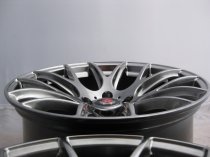 NEW 19 INCH AXE CS LITE ALLOY WHEELS IN HYPER BLACK, DEEPER CONCAVE 9.5" REAR OPTION