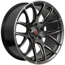 NEW 19 INCH AXE CS LITE ALLOY WHEELS IN HYPER BLACK, DEEPER CONCAVE 9.5" REAR OPTION