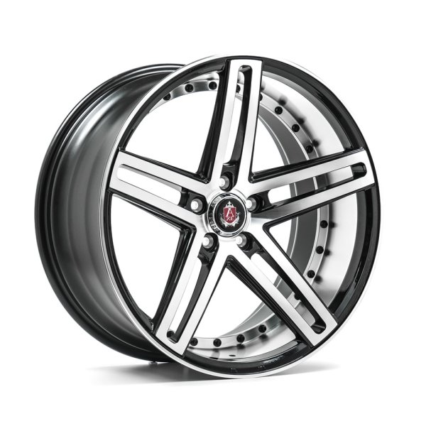 NEW 20 INCH AXE EX20 ALLOY WHEELS IN GLOSS BLACK WITH POLISHED FACE AND BARREL, DEEPER CONCAVE 10" REAR OPTION
