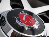 NEW 20 INCH AXE EX20 ALLOY WHEELS IN GLOSS BLACK WITH POLISHED FACE AND BARREL, DEEPER CONCAVE 10" REAR OPTION