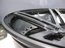 NEW 20 INCH AXE EX20 ALLOY WHEELS IN GLOSS BLACK WITH POLISHED FACE AND BARREL, DEEPER CONCAVE 10" REAR OPTION
